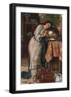 Isabella and the Pot of Basil, 1868-William Holman Hunt-Framed Giclee Print