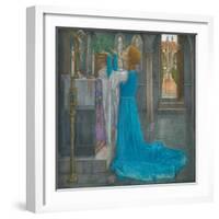 Isabella and the Pot of Basil-Edward Reginald Frampton-Framed Giclee Print