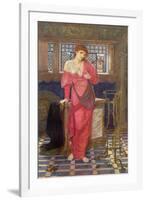 Isabella and the Pot of Basil-John Melhuish Strudwick-Framed Giclee Print