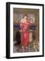 Isabella and the Pot of Basil-John Melhuish Strudwick-Framed Giclee Print