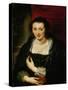 Isabella Brant, Ruben's First Wife-Peter Paul Rubens-Stretched Canvas