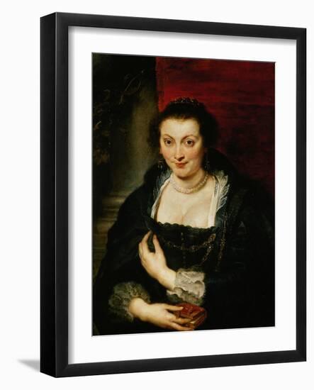 Isabella Brant, Ruben's First Wife-Peter Paul Rubens-Framed Giclee Print