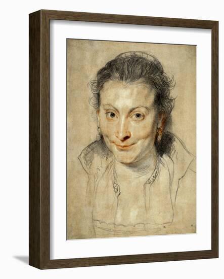 Isabella Brant, Rubens' First Wife, 1621-Peter Paul Rubens-Framed Giclee Print