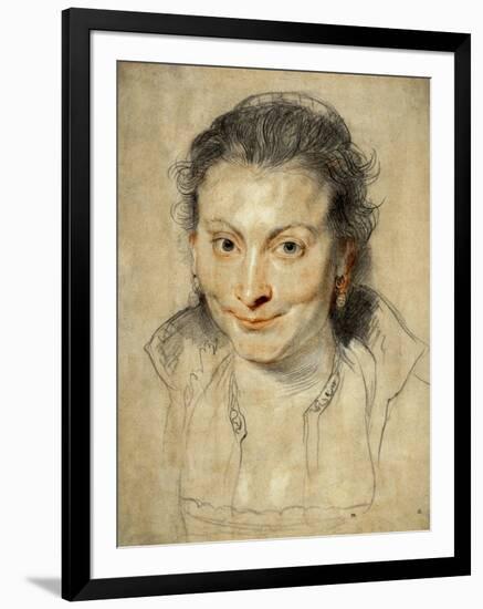 Isabella Brant, Rubens' First Wife, 1621-Peter Paul Rubens-Framed Giclee Print