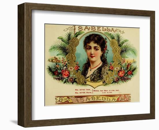 Isabella Cigar (2)-null-Framed Giclee Print