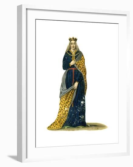 Isabella, Countess of Angouleme and Queen Consort of England-Ed Hargrave-Framed Giclee Print