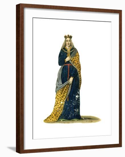 Isabella, Countess of Angouleme and Queen Consort of England-Ed Hargrave-Framed Giclee Print