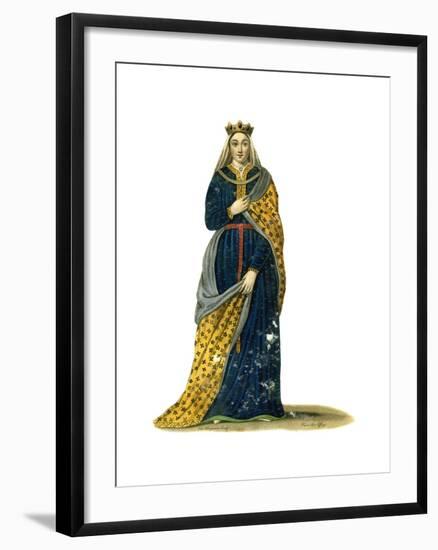 Isabella, Countess of Angouleme and Queen Consort of England-Ed Hargrave-Framed Giclee Print