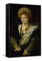 Isabella D'Este (1474-1539)-Titian (Tiziano Vecelli)-Framed Stretched Canvas