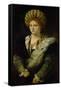 Isabella D'Este (1474-1539)-Titian (Tiziano Vecelli)-Framed Stretched Canvas