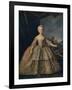 'Isabella de Bourbon, Infanta of Parma', 1747 (c1927)-Jean-Marc Nattier-Framed Giclee Print