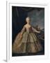 'Isabella de Bourbon, Infanta of Parma', 1747 (c1927)-Jean-Marc Nattier-Framed Giclee Print