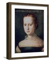 Isabella De Medici, 16th Century-Agnolo Bronzino-Framed Giclee Print