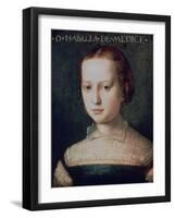 Isabella De Medici, 16th Century-Agnolo Bronzino-Framed Giclee Print