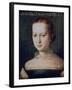 Isabella De Medici, 16th Century-Agnolo Bronzino-Framed Giclee Print