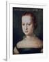 Isabella De Medici, 16th Century-Agnolo Bronzino-Framed Giclee Print