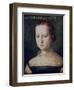 Isabella De Medici, 16th Century-Agnolo Bronzino-Framed Giclee Print