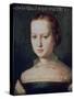 Isabella De Medici, 16th Century-Agnolo Bronzino-Stretched Canvas
