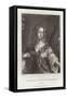 Isabella Dutchess of Grafton-Willem Wissing-Framed Stretched Canvas