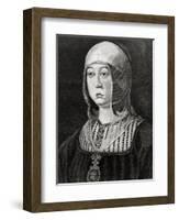 Isabella I of Castile-Arturo Carretero y Sánchez-Framed Giclee Print