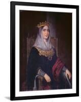 Isabella I 'The Catholic'-Jose da Rosa-Framed Giclee Print