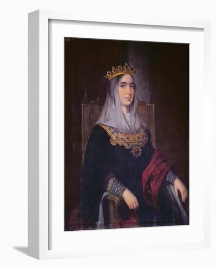 Isabella I 'The Catholic'-Jose da Rosa-Framed Giclee Print