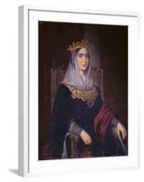 Isabella I 'The Catholic'-Jose da Rosa-Framed Giclee Print