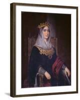 Isabella I 'The Catholic'-Jose da Rosa-Framed Giclee Print