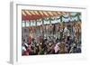 Isabella II of Spain (1830-1904) Arriving to Irun, 1879-null-Framed Giclee Print