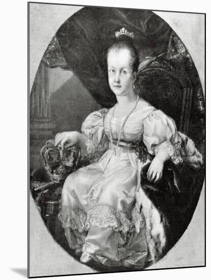 Isabella II of Spain-null-Mounted Giclee Print