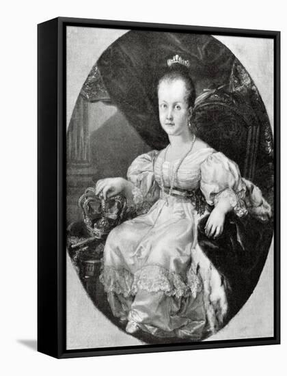 Isabella II of Spain-null-Framed Stretched Canvas
