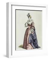 Isabella in 1600-Maurice Sand-Framed Giclee Print