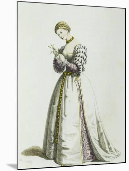 Isabella in 1860-Maurice Sand-Mounted Giclee Print