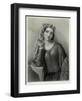 Isabella of Angouleme-B. Eyles-Framed Art Print