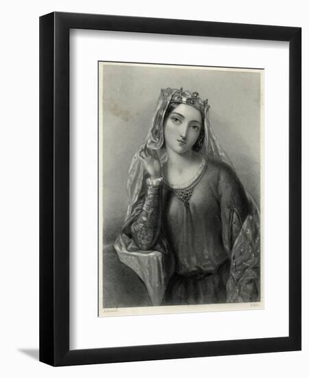 Isabella of Angouleme-B. Eyles-Framed Art Print