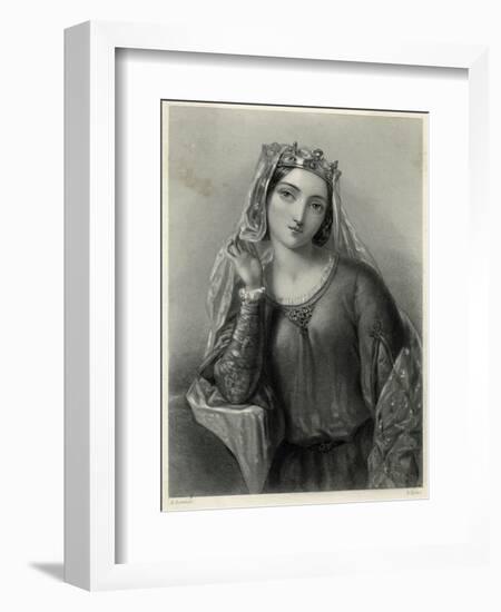 Isabella of Angouleme-B. Eyles-Framed Art Print