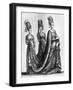 Isabella of Bavaria Wearing a Forked Headdress, 1435-null-Framed Giclee Print