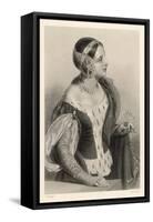 Isabella of France Queen of Edward II Daughter of Philippe IV of France-Henry Austin-Framed Stretched Canvas
