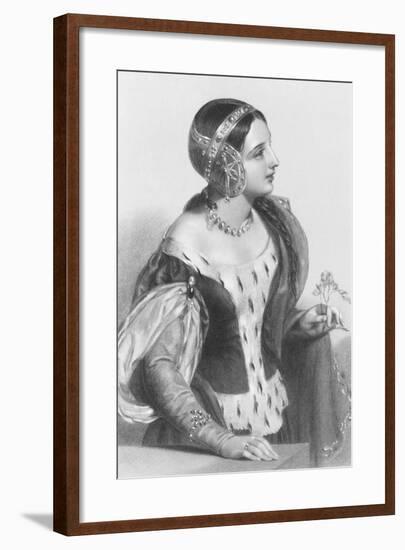 Isabella of France-null-Framed Giclee Print