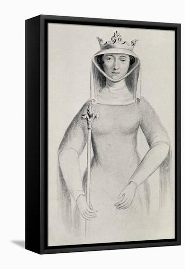 Isabella of France-null-Framed Stretched Canvas