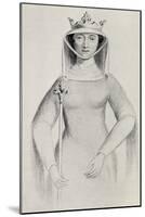 Isabella of France-null-Mounted Giclee Print