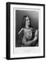 Isabella of Valois, Second Wife of Richard II, C1860-WH Mote-Framed Giclee Print