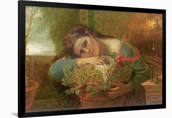 Isabella, or the Pot of Basil, 1877-Joseph Severn-Framed Giclee Print