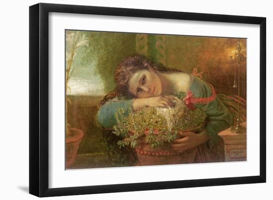 Isabella, or the Pot of Basil, 1877-Joseph Severn-Framed Giclee Print