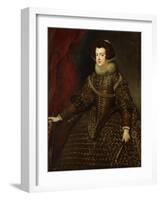 Isabella, Queen of Spain, 1602-1644-Diego Velazquez-Framed Giclee Print