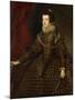 Isabella, Queen of Spain, 1602-1644-Diego Velazquez-Mounted Giclee Print