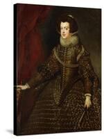 Isabella, Queen of Spain, 1602-1644-Diego Velazquez-Stretched Canvas