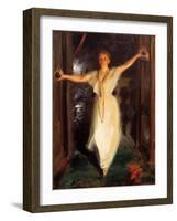 Isabella Stewart Gardner in Venice-Anders Leonard Zorn-Framed Giclee Print