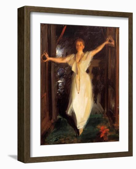 Isabella Stewart Gardner in Venice-Anders Leonard Zorn-Framed Giclee Print