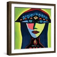 Isabella, the Polish Gypsy, 2007-Carolyn Mary Kleefeld-Framed Giclee Print